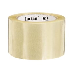 RUBAN D’ÉTANCHÉITÉ DE BOÎTE TARTAN 7100240710  305, TRANSPARENT, 72 MM X 100 M, 24 ROULEAUX/CAISSE